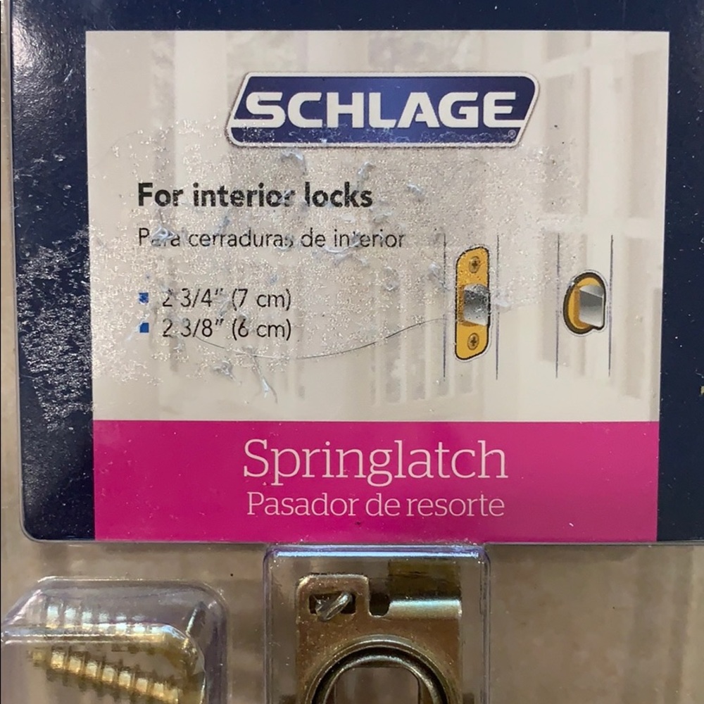Springlatch interior lock - Picture 3 of 6